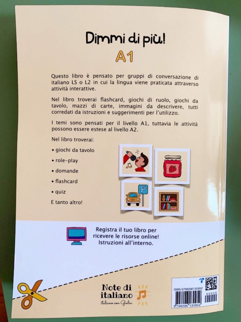 Libro italiano principianti A1 